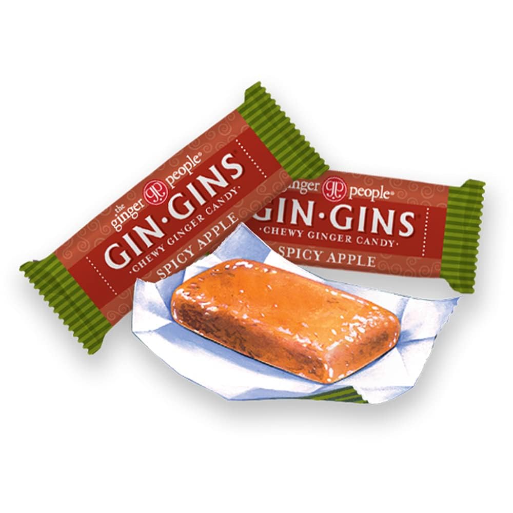 Detalle 2 de The Ginger People GIN GINS Spicy Apple 150 g 🍬