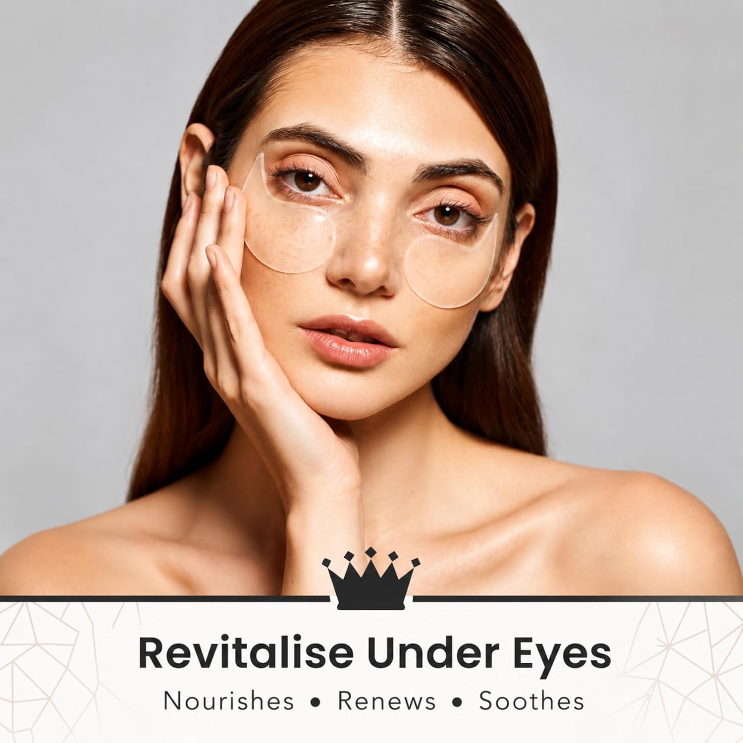 Thumbnail 1 de Revitale Pure Vegan Under Eye Patches – Masques pour les yeux riches en Aloe Vera et acide hyaluronique (30 paires)