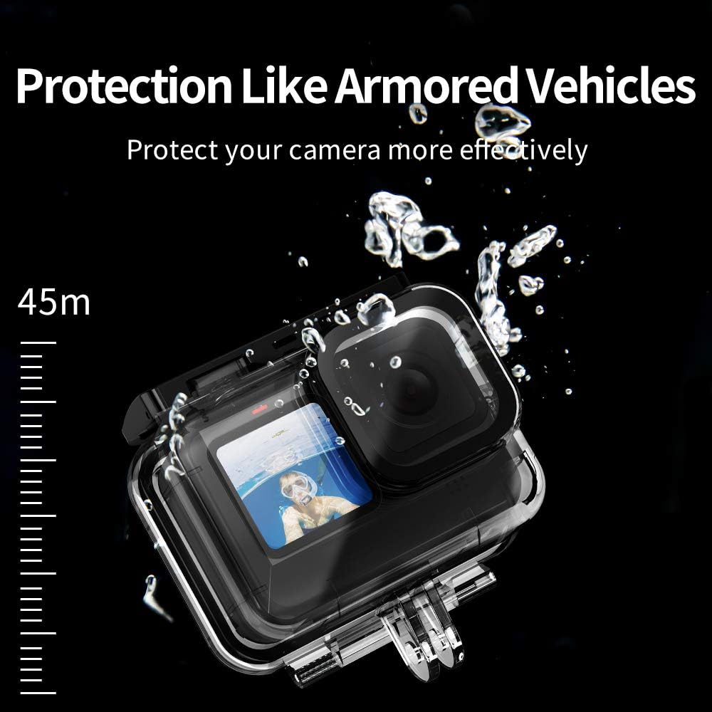 Thumbnail 1 de TELESIN Waterproof Housing for GoPro Hero 11/10/9