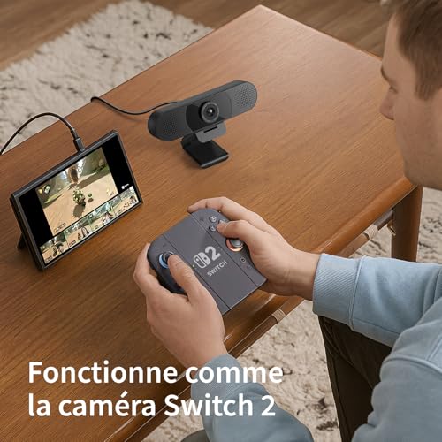 Thumbnail 7 de eMeet Webcam 1080P C960 : Web Cam Full HD avec double microphone et grand angle 90°
