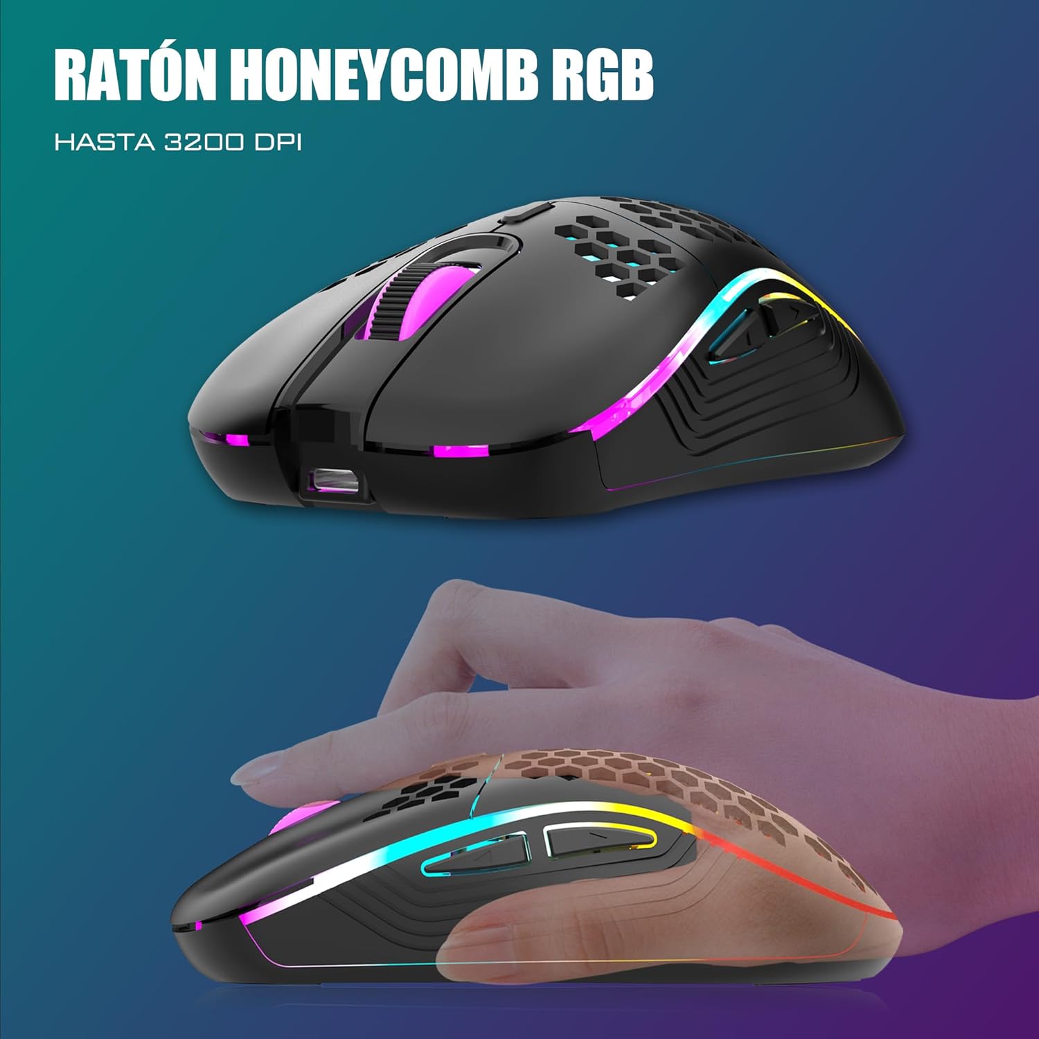 Thumbnail 4 de RedThunder Teclado Gaming Inalámbrico 75% Retroilum. RGB🖥