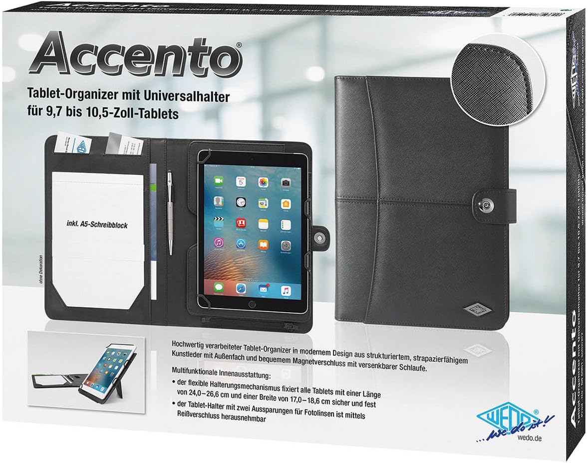 Thumbnail 3 de WEDO 586901 Accento – organizer na tablet 9,7–10,5 cala ze stojakiem