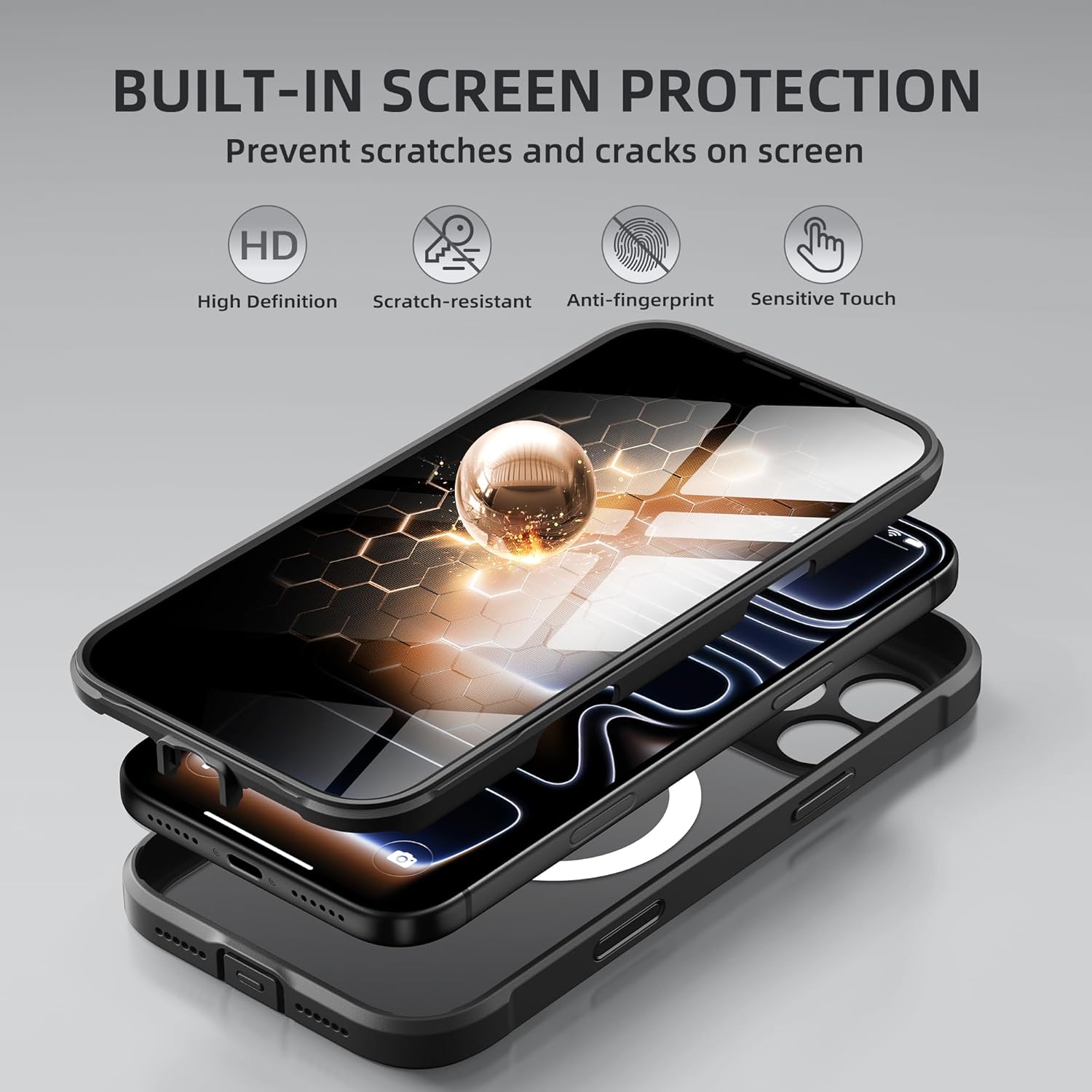Thumbnail 3 de BERFY iPhone 17 Pro Max Case 6.9"