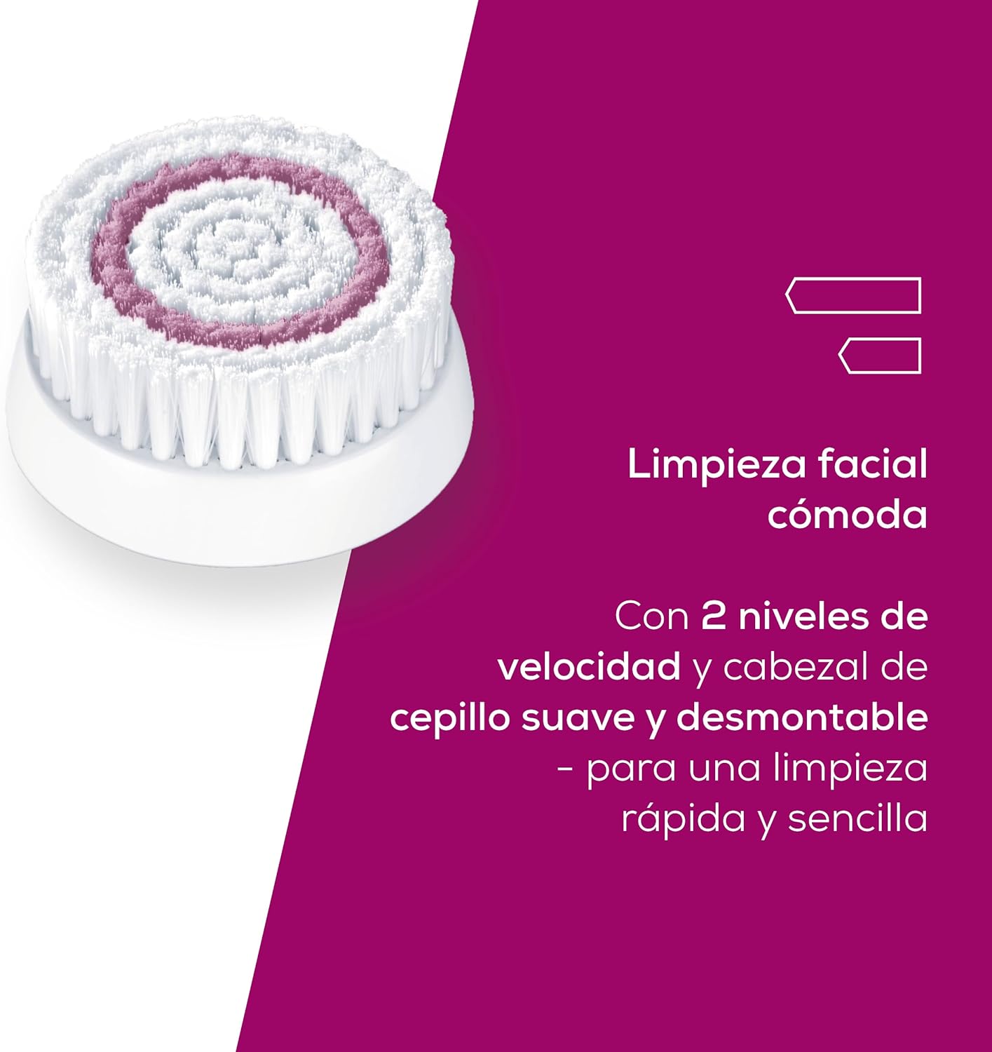 Thumbnail 3 de Beurer FC 45 cepillo facial eléctrico 2 niveles