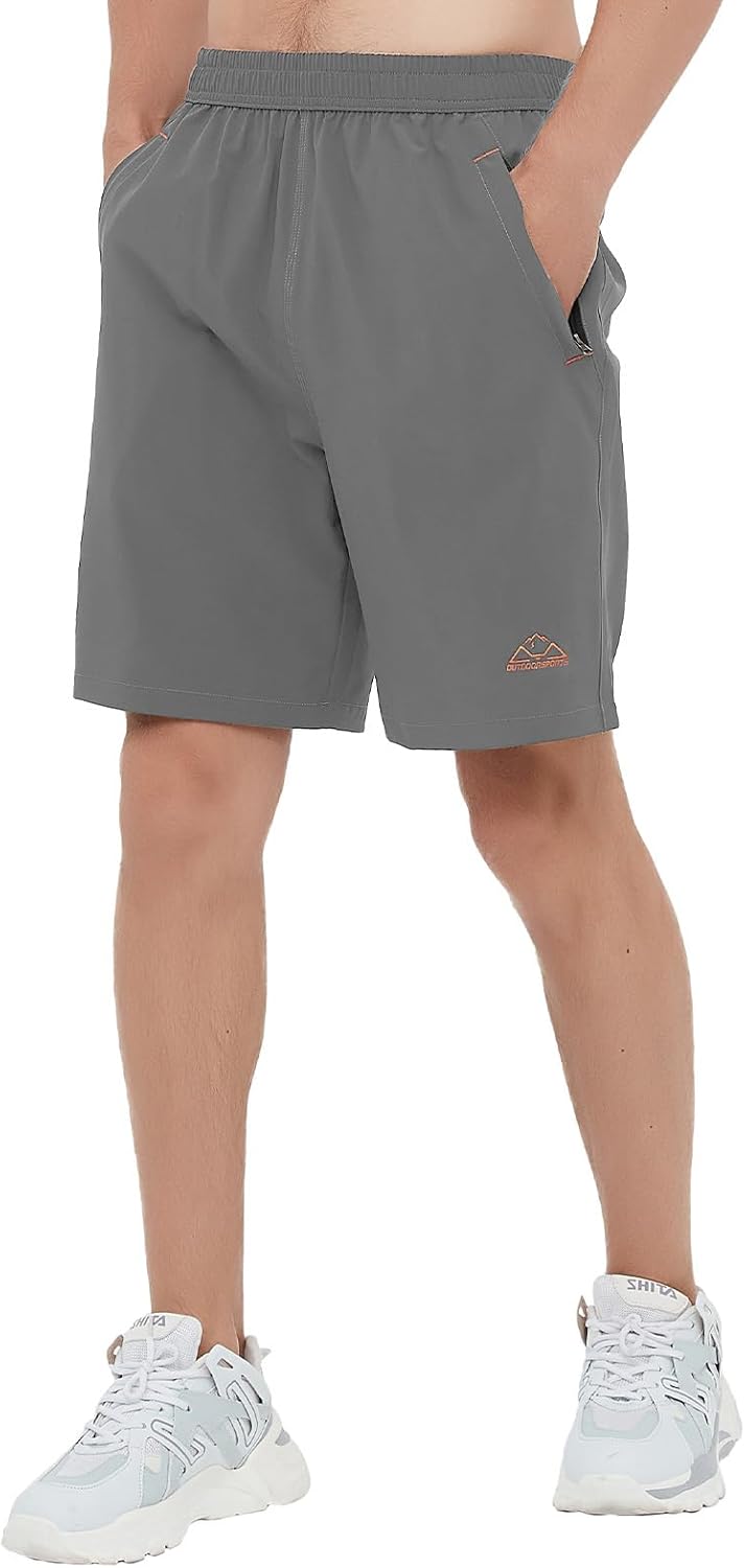 Thumbnail 1 de Rdruko Men’s Quick-Dry Hiking Shorts with Zipper Pockets (7" Inseam)