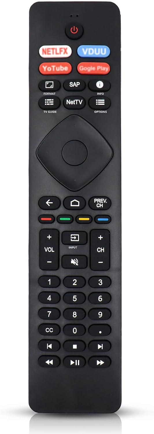 Detalle de NH800UP RF402A-V14 IR Replacement for Philips Smart TVs: A Practical, Budget-Friendly Replacement Remote