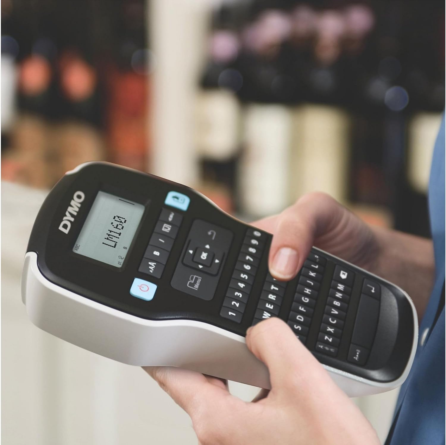 Detalle 2 de Dymo LabelManager 160 : étiqueteuse compacte avec clavier QWERTZ intégré