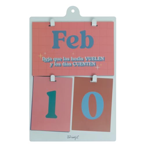 Thumbnail 2 de Mr.Wonderful Calendario de pared perpetuo 18,5 x 30 cm