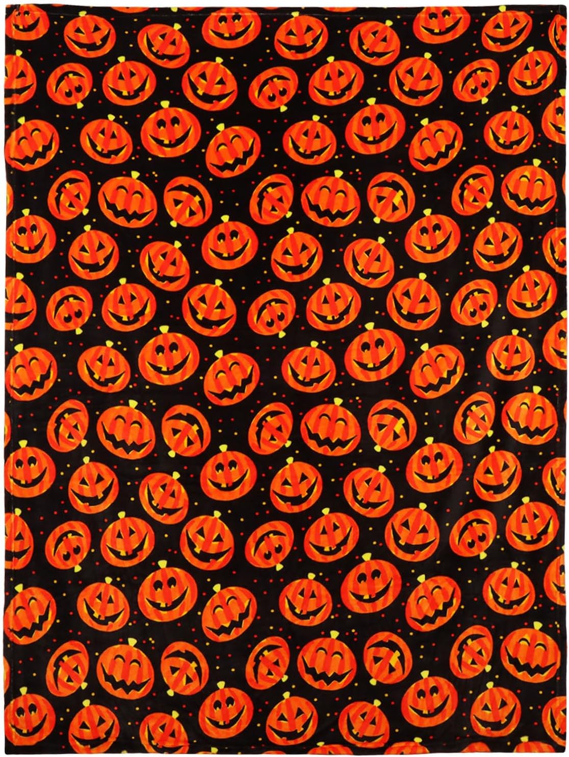 Detalle 2 de YISUMEI Halloween Decke 150 x 200 cm
