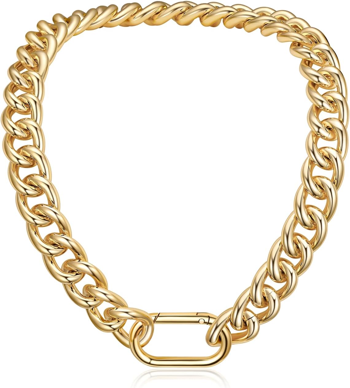 Detalle de U7 Collana Cubana 16 mm 51 cm