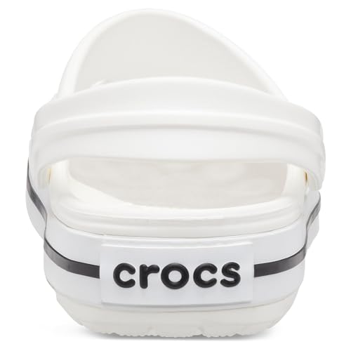 Detalle de Crocs Unisex Crocband Clogs – White (UK 3 Men / 4 Women)