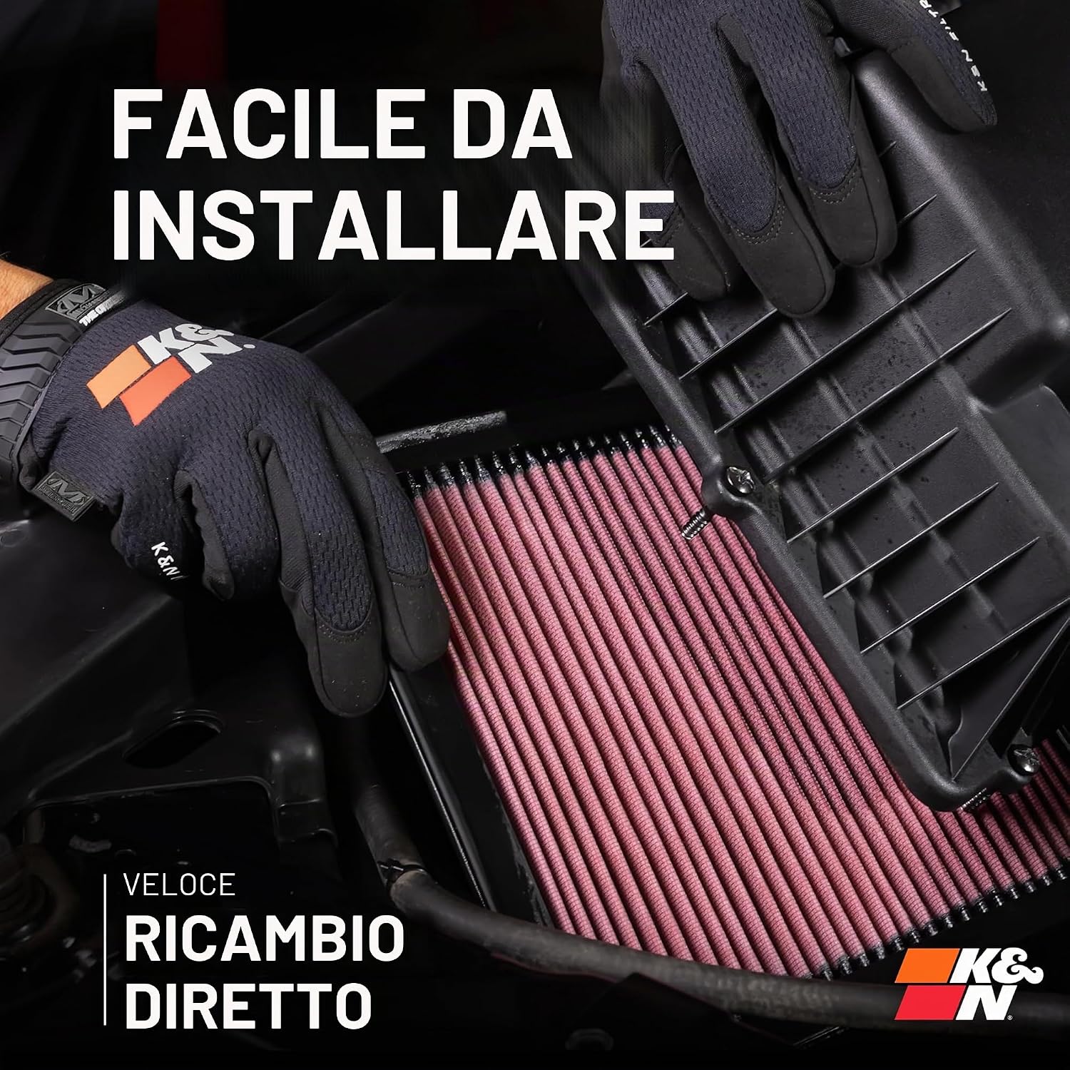 Thumbnail 6 de K&N 33-2435 Filtri Aria Sostitutivi Auto – Lavabili e Riutilizzabili