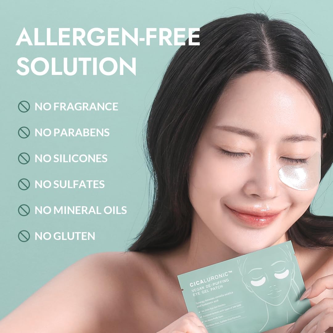 Detalle 2 de MIZON Cicaluronic Vegan Eye Gel Patch 21 Pairs