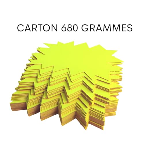 Detalle 2 de Cartons Fluos APLI 13925 jaune/orange