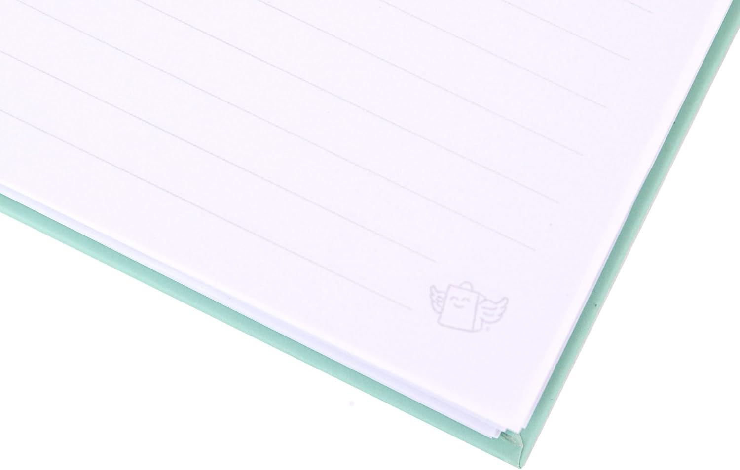 Detalle de Mr. Wonderful – Set de Cahier A5 avec Charms : couleur Vert