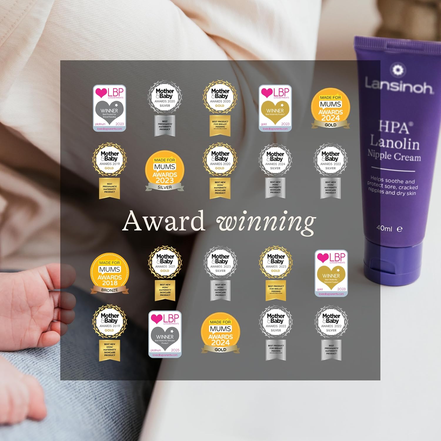 Thumbnail 6 de Lansinoh HPA Lanolin Nipple Cream 40ml — 100% Natural & Hypoallergenic