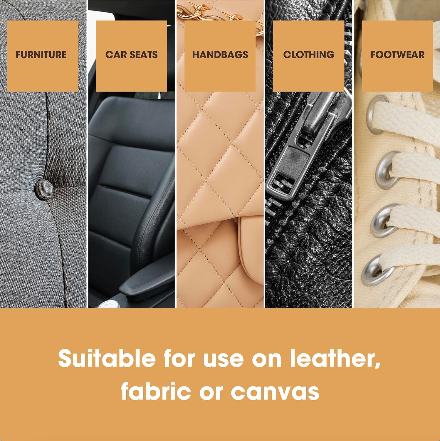 Detalle 2 de Furniture Clinic 5060202376155 Soft Bristle Cleaning Brush for Leather and Fabric