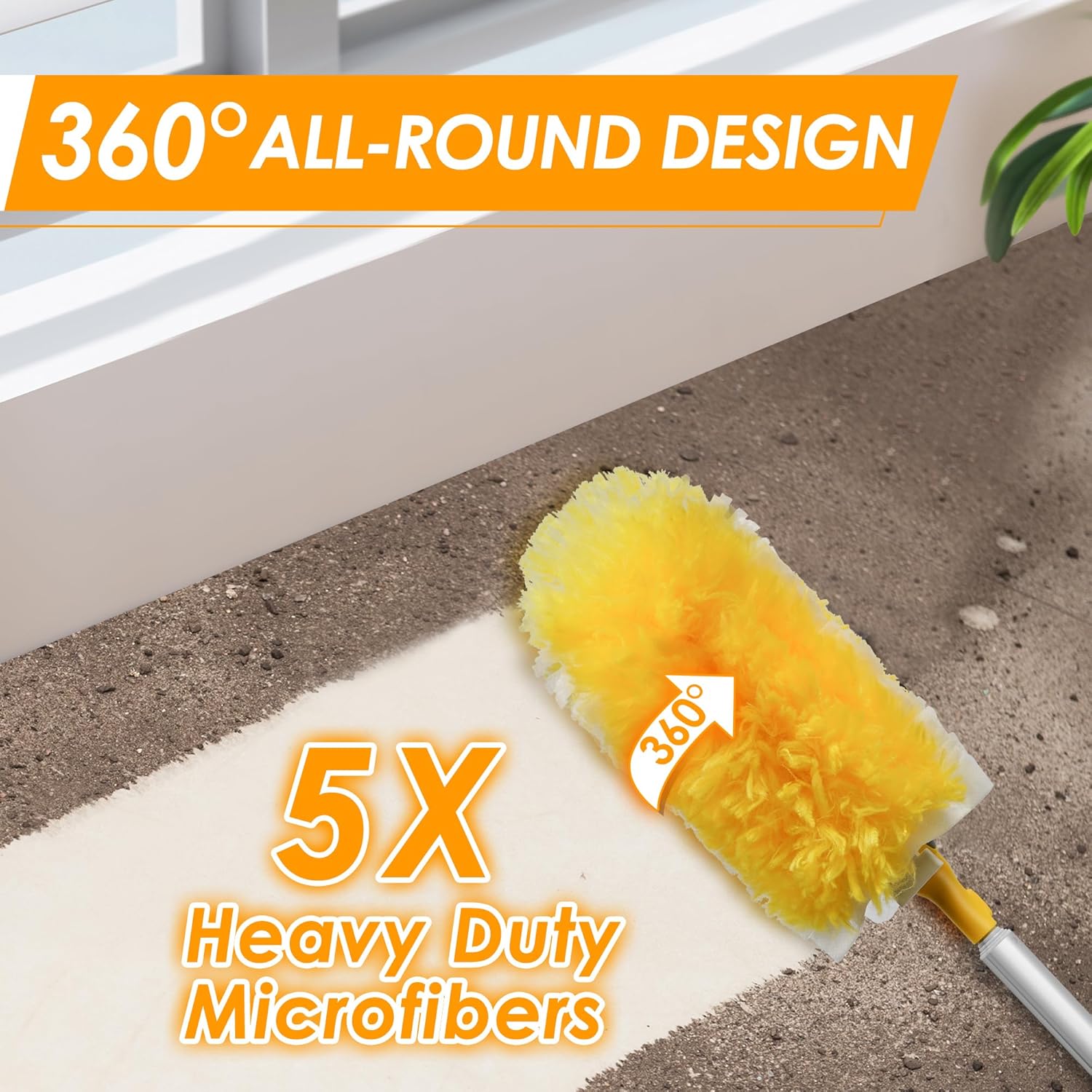 Thumbnail 4 de NEWE Dusters Kit with 65in Handle