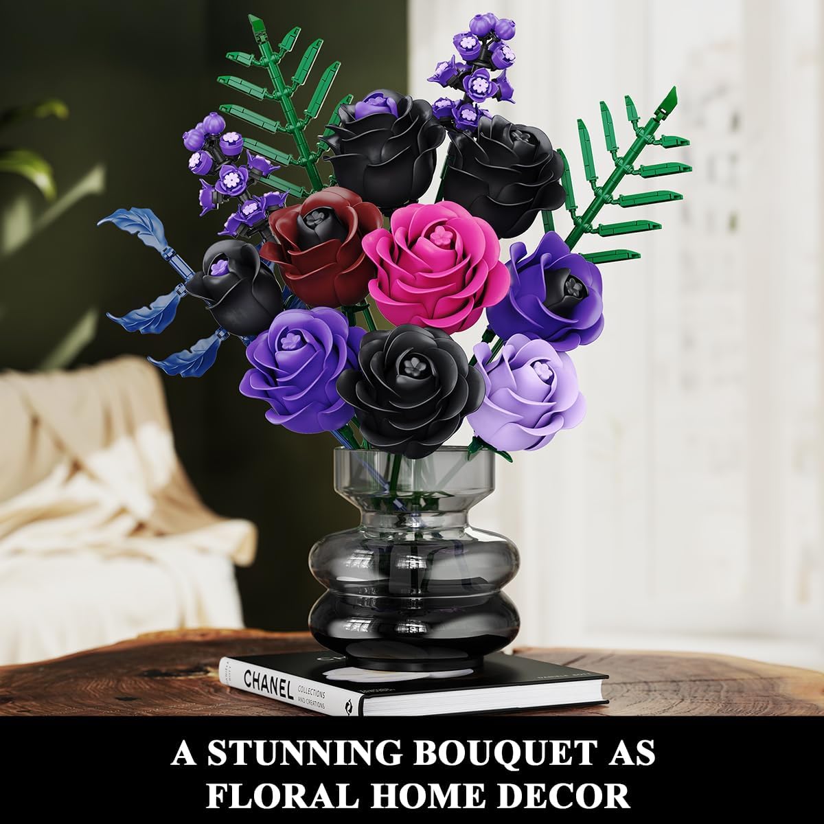 Detalle de HOGOKIDS Blumen Rosenstrauß Bausatz 14 Teile