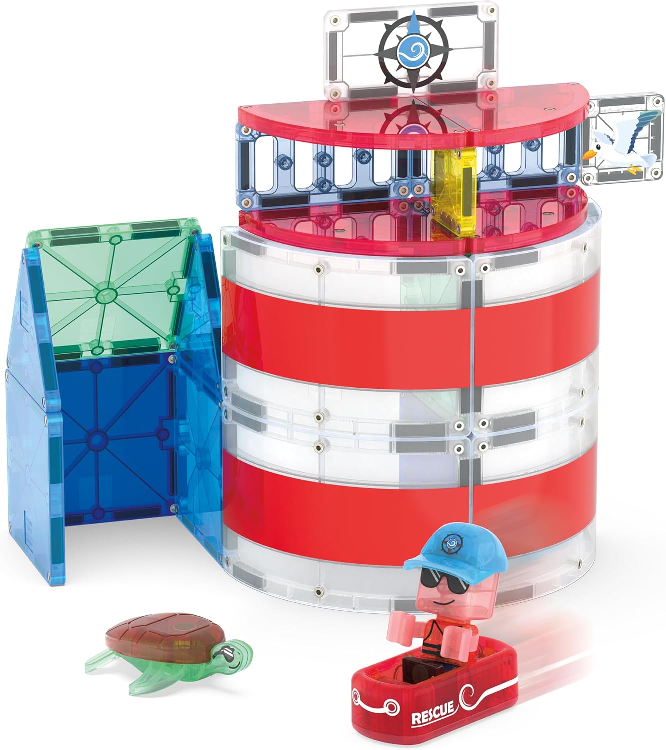 Detalle 1 de MAGNA-TILES Magnetic Construction Set, 26-Piece