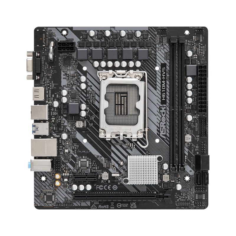 Thumbnail 3 de ASRock H610M-HVS: mini-ITX para Intel Core de 12ª generación con salidas duales y PCIe 4.0