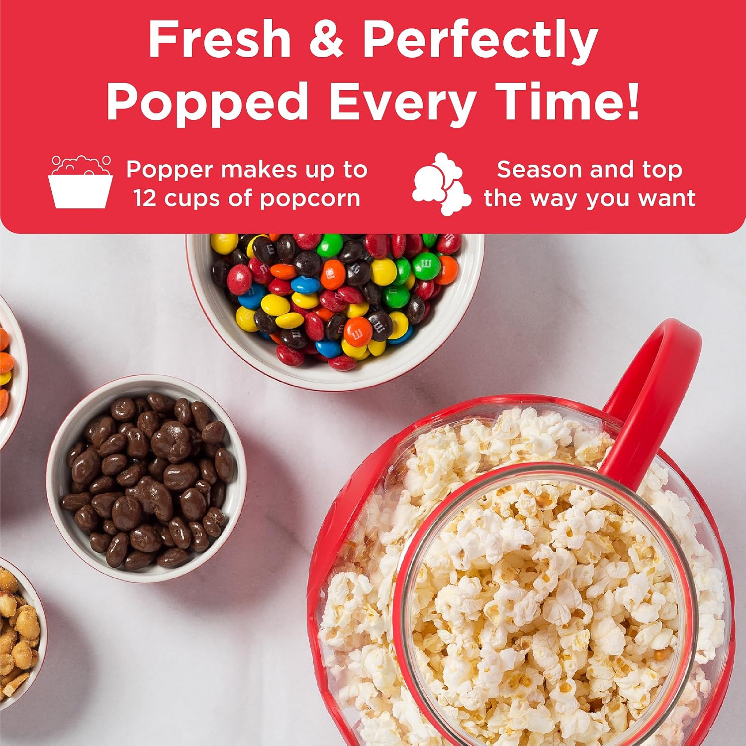 Thumbnail 3 de Ecolution Micro-Pop Popcorn Popper 3-Quart