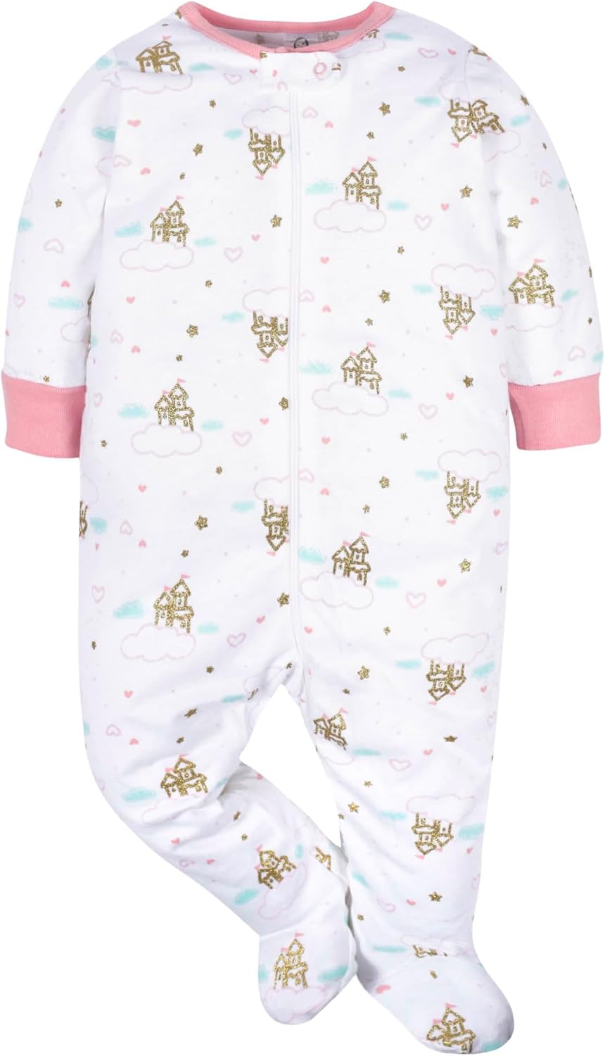Thumbnail 2 de Gerber Sleep 'N Play 4 Pack: tutine con piedi per neonato e bambino