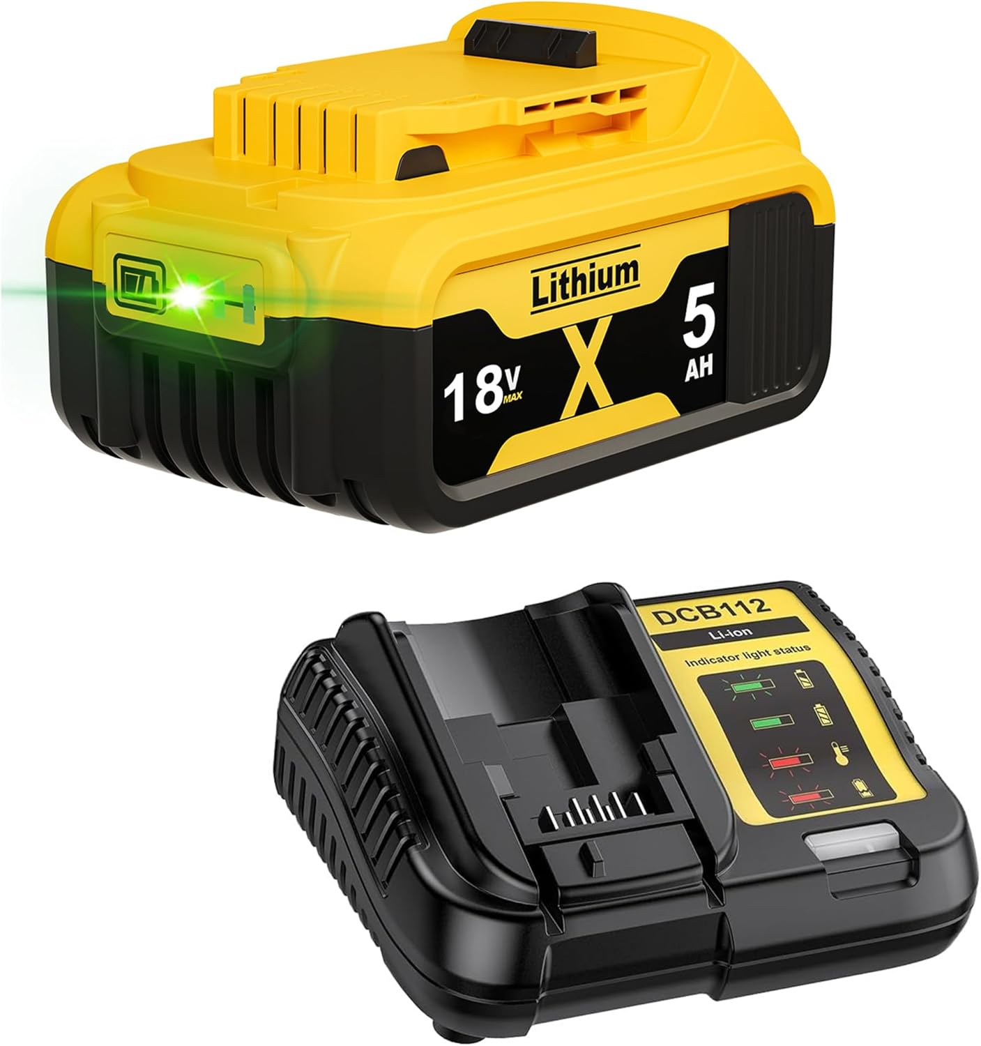 18V 5.0Ah DCB182 battery replacement