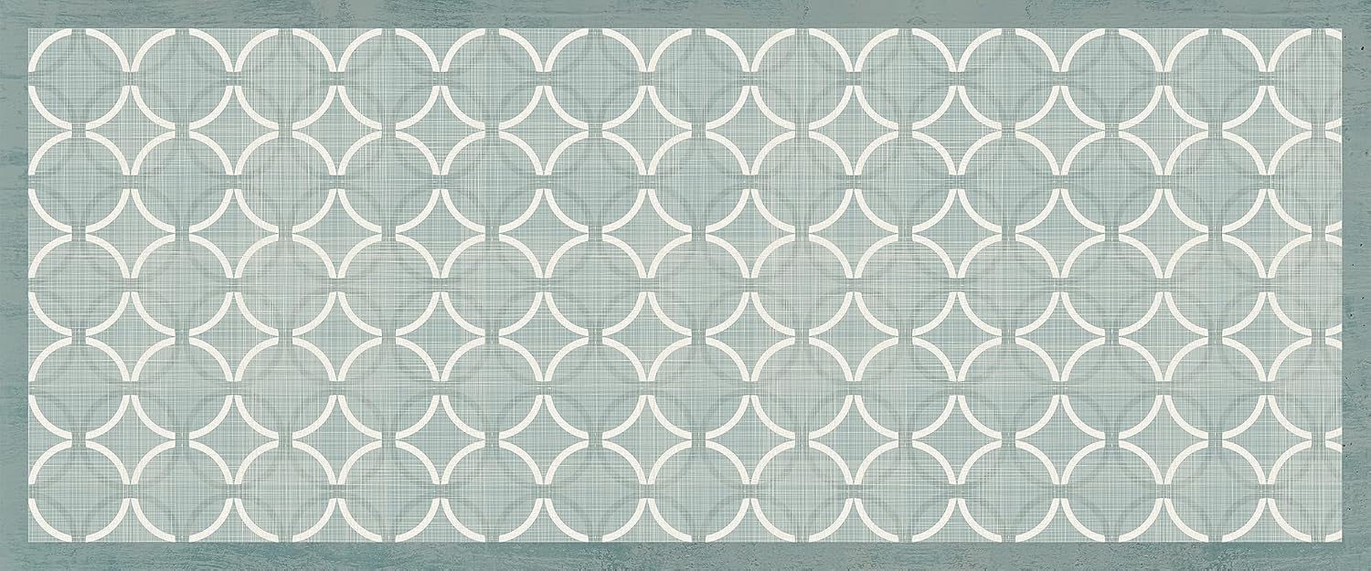Detalle de CREARREDA Old Style Green 120 x 50 cm tapis de cuisine 🍽