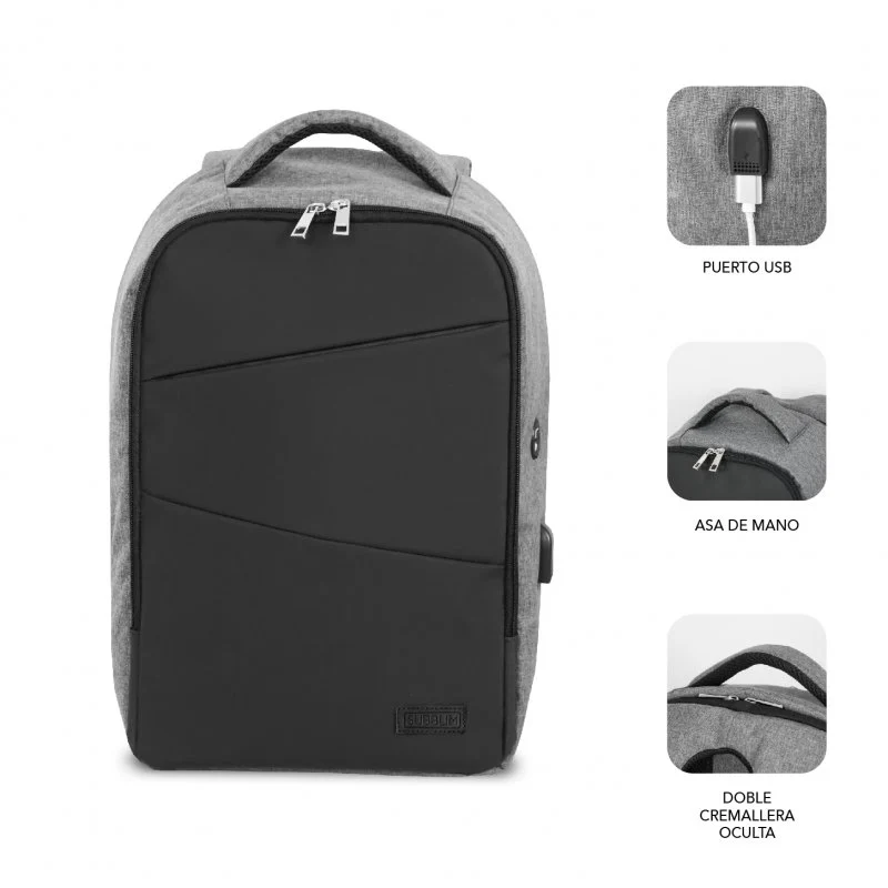 Thumbnail 1 de Subblim Secure V2 Mochila antirrobo para portátil 15,6"