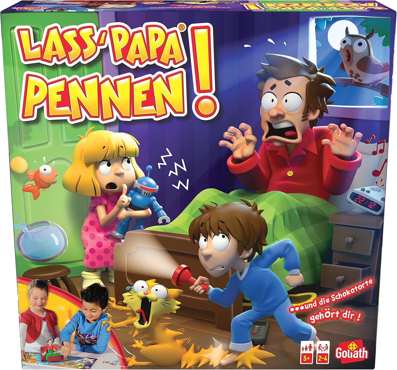 Detalle de Goliath LASS PAPA PENNEN Kinderspiel 20 Min