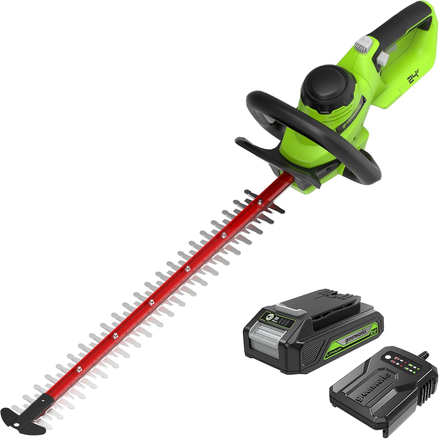 Greenworks Taille-haie 24V G24HT56IIK2 56 cm