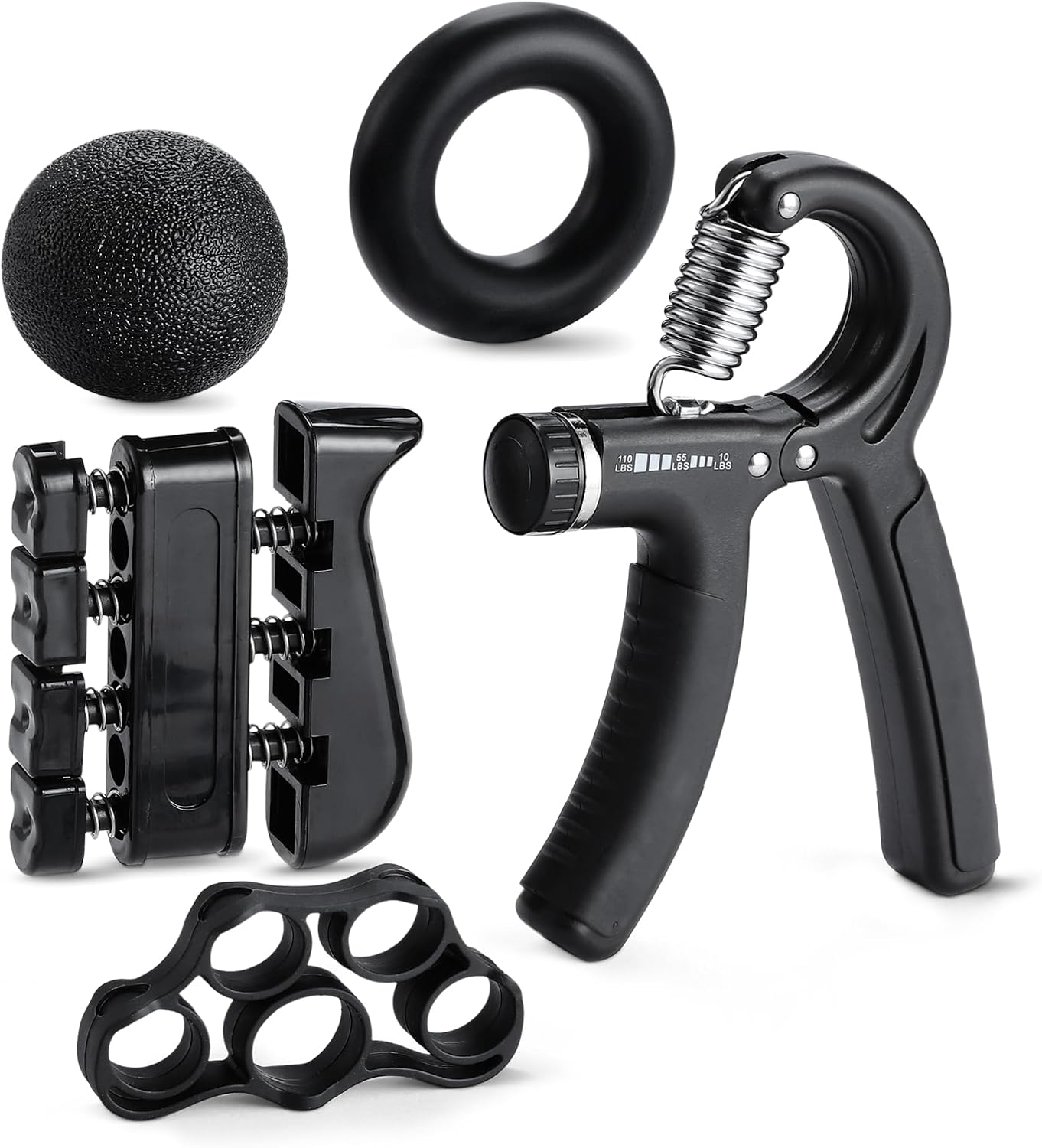 Detalle de Amazon Basics Griffkrafttrainer Unterarm 5-tlg. Set
