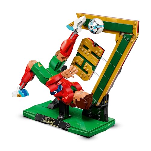Detalle de LEGO Editions Cristiano Ronaldo – Légende du Foot : Figurine 3D à exposer