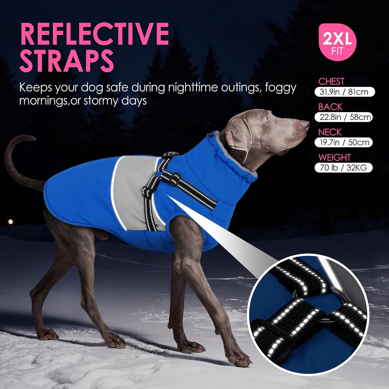 Thumbnail 4 de AOFITEE Dog Coat, size M