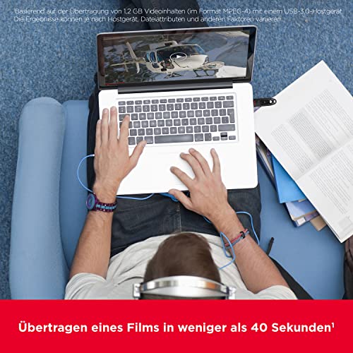 Detalle de SanDisk Ultra USB 3.0 Flash-Laufwerk 256 GB – zuverlässiger Begleiter mit Passwortschutz