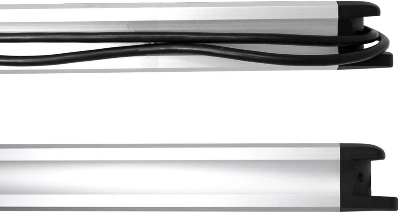 Thumbnail 2 de Electraline 61904 Multipresa Alu-Line 6 Posti con Corpo in Alluminio, Interruttore, Spina 90° e Protezione – 2 m