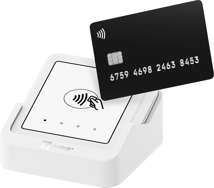 Detalle de SumUp Solo 4G mobiles Kartenlesegerät mit Ladestation (inkl. SIM & Touchscreen)