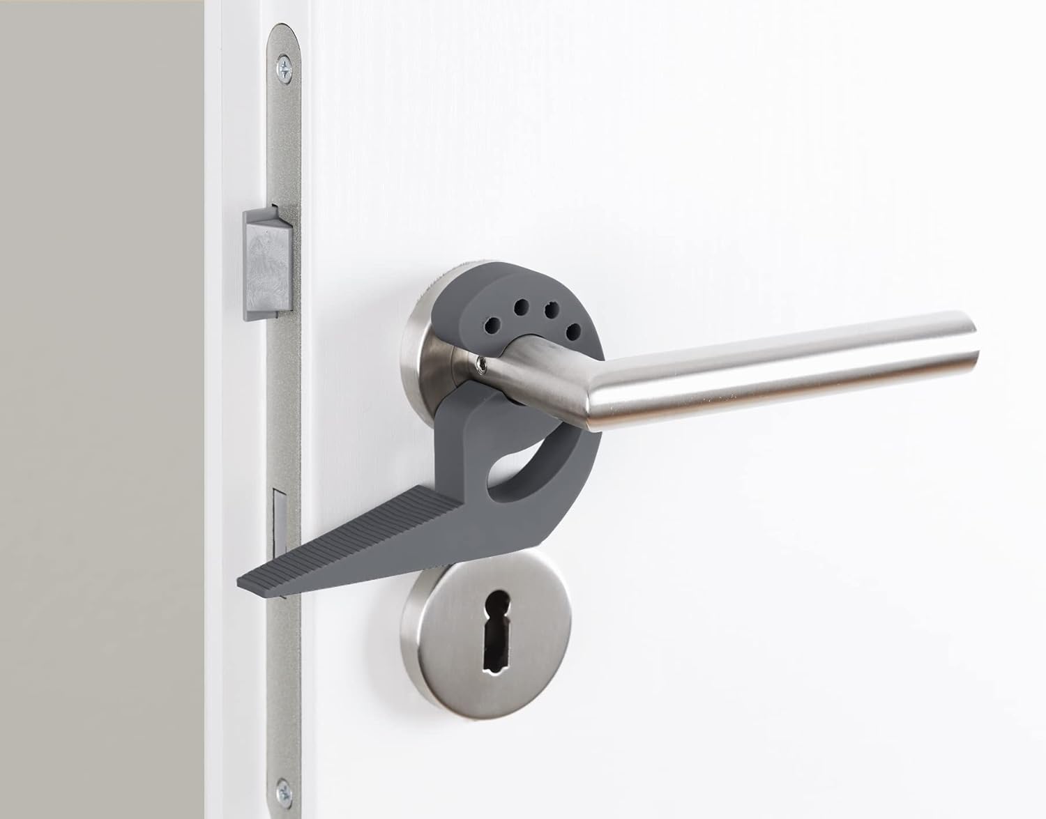 Thumbnail 7 de WENKO Tope Multi-STOP gris antracita 🛡️ Protección contra apriete