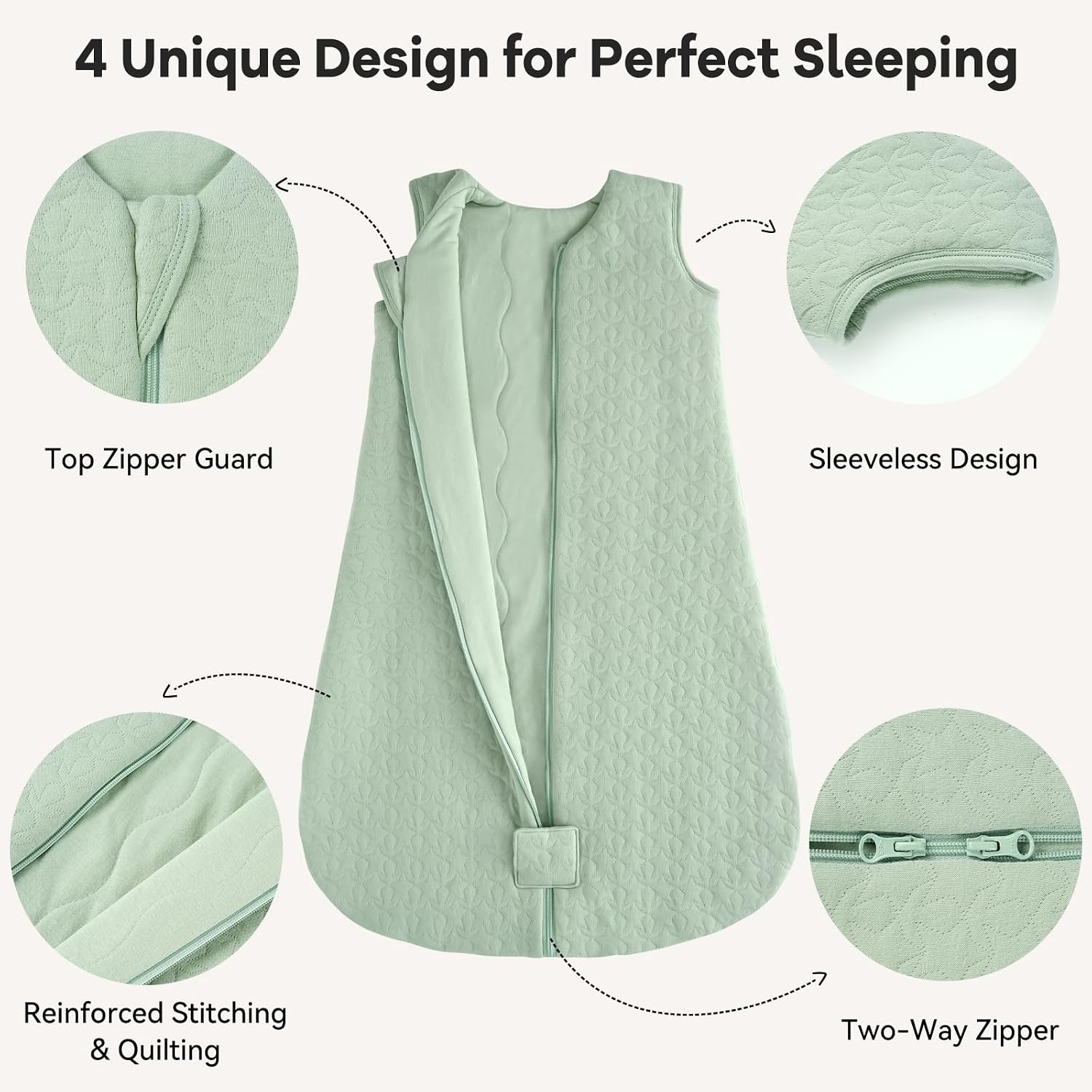 Detalle de Unnivoll Baby Sleeping Bag 2.5 Tog 18–24 Months