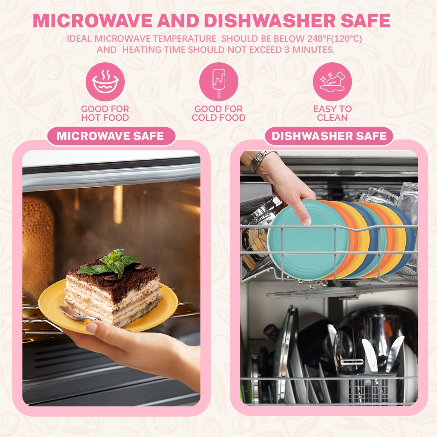 Thumbnail 5 de Homienly 5.7 Inch Mini Plates 🍽