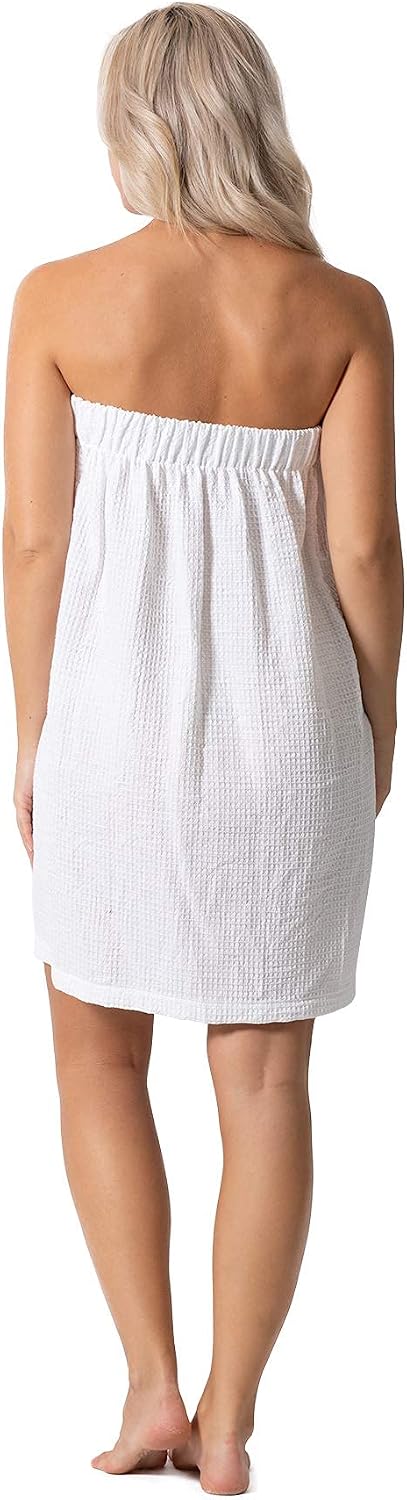 Thumbnail 5 de Turkish Linen Waffle Spa Body Wrap 26" 🧖♀