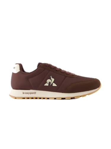 Thumbnail 1 de Le Coq Sportif RACERONE – Sneaker mixte design rétro, tige nylon/suède, Chicory Coffee, taille 44