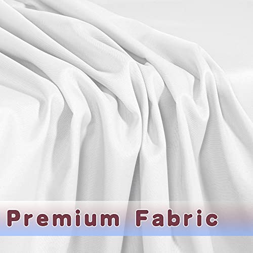 Thumbnail 4 de HolidayIdeas Fitted White Tablecloths 72 x 30 4-pack ๐งพ