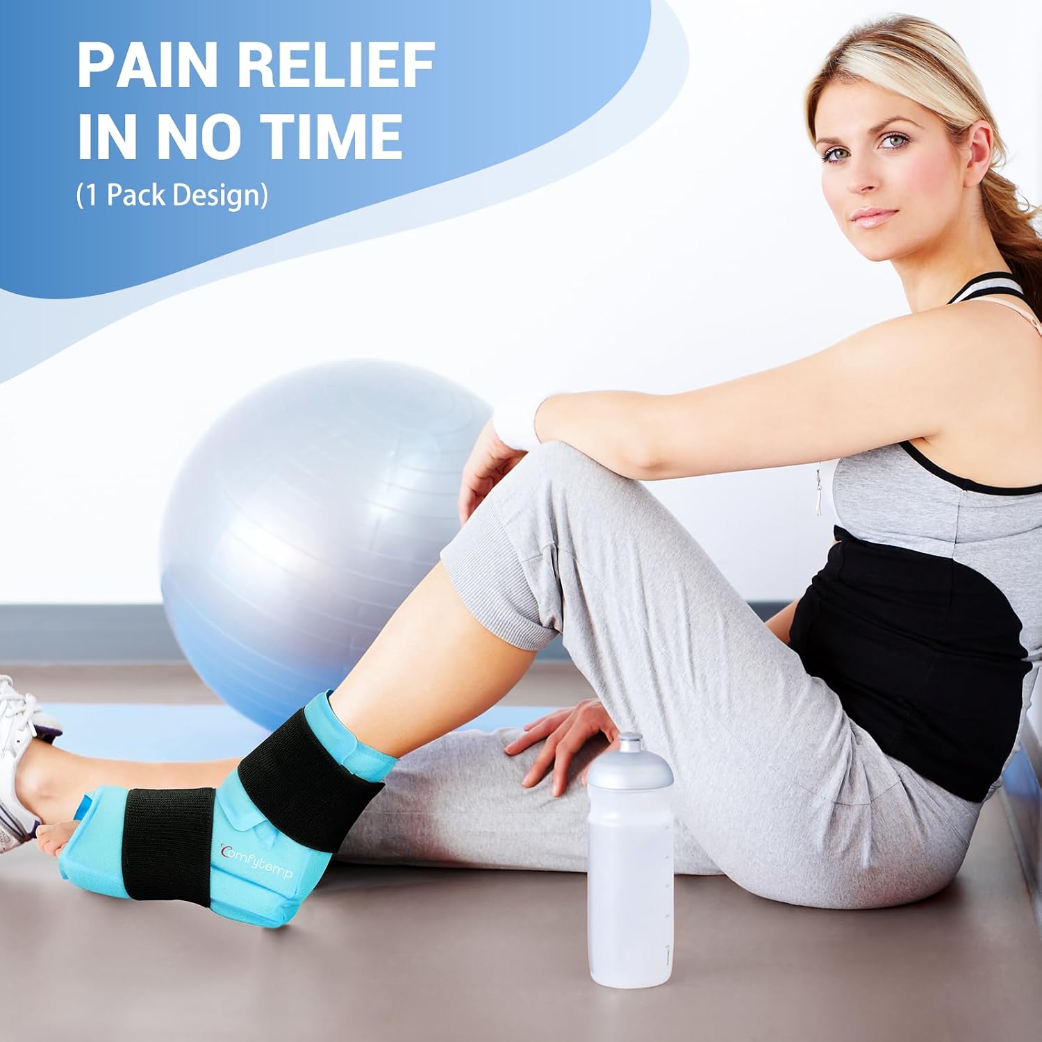 Thumbnail 6 de Comfytemp Reusable Ankle and Foot Ice Pack Wrap for Hot or Cold Therapy