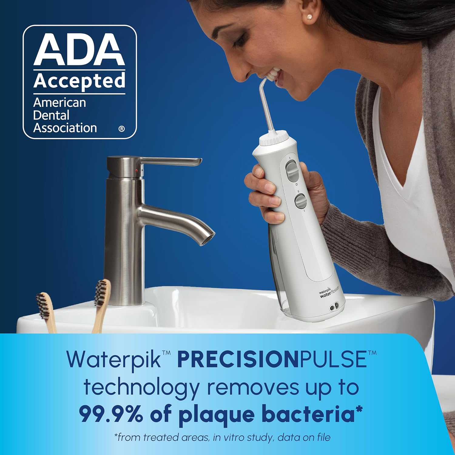 Thumbnail 2 de Waterpik Cordless Pearl Combo 7 oz
