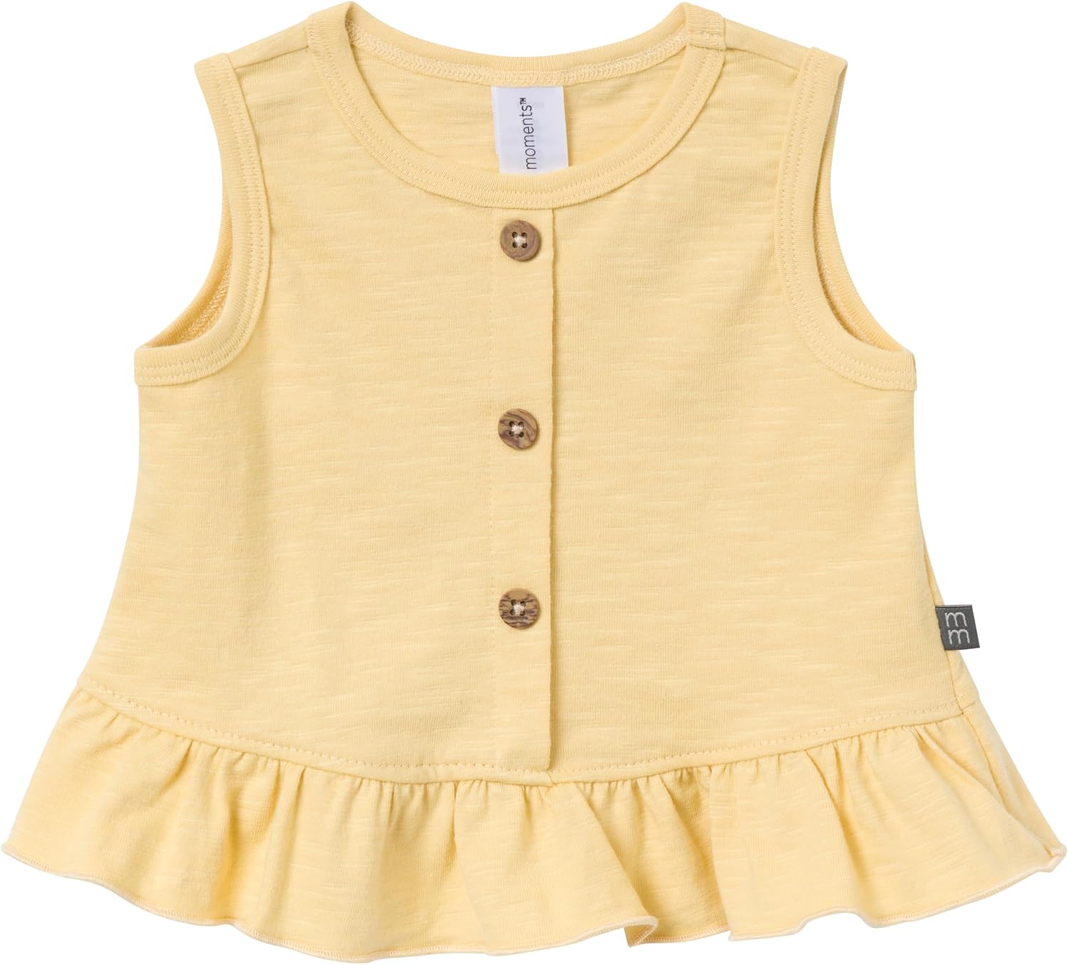 Detalle 2 de Modern Moments by Gerber Baby Girls' Top and Shorts Set, 3–6 Months
