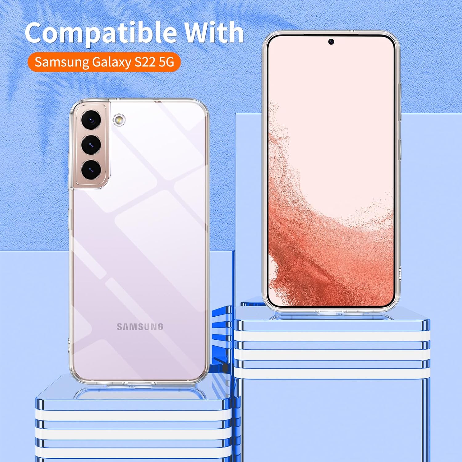 Detalle 2 de Oelrstfe Coque Samsung Galaxy S22 5G protection transparente