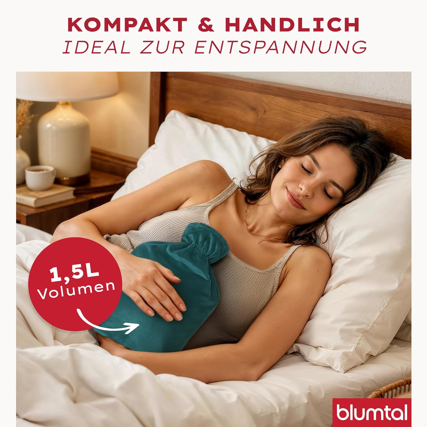 Thumbnail 6 de Blumtal Premium Wärmflasche 1,5 L