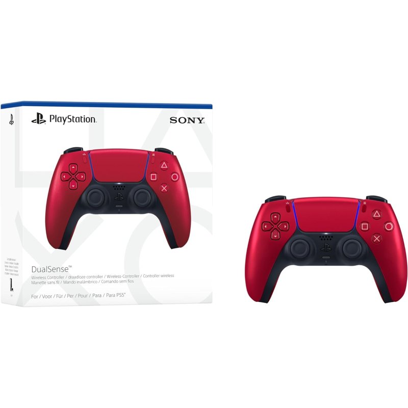 Detalle 1 de Sony DualSense Volcanic Red mando inalámbrico para PS5